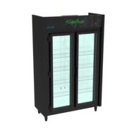 Expositor de Hortfruti 2 Portas Auto Serviço Preto Kofisa