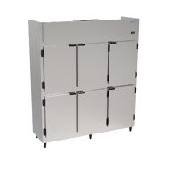 Refrigerador Industrial 6 Portas Mini Câmara Inox Brilhoso 220V Kofisa